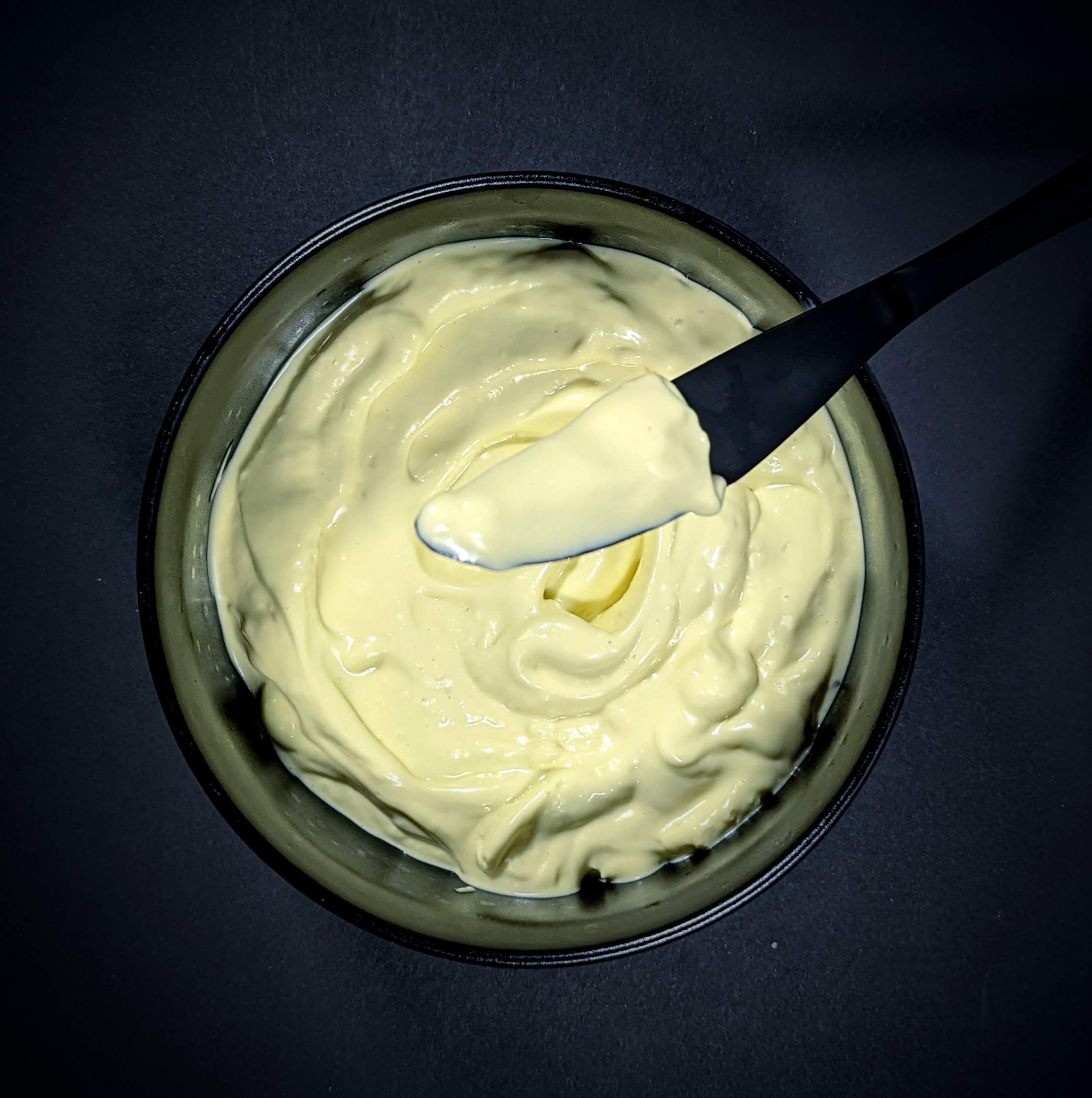 (Dairy-Free) Chickpea Garlic Mayonnaise