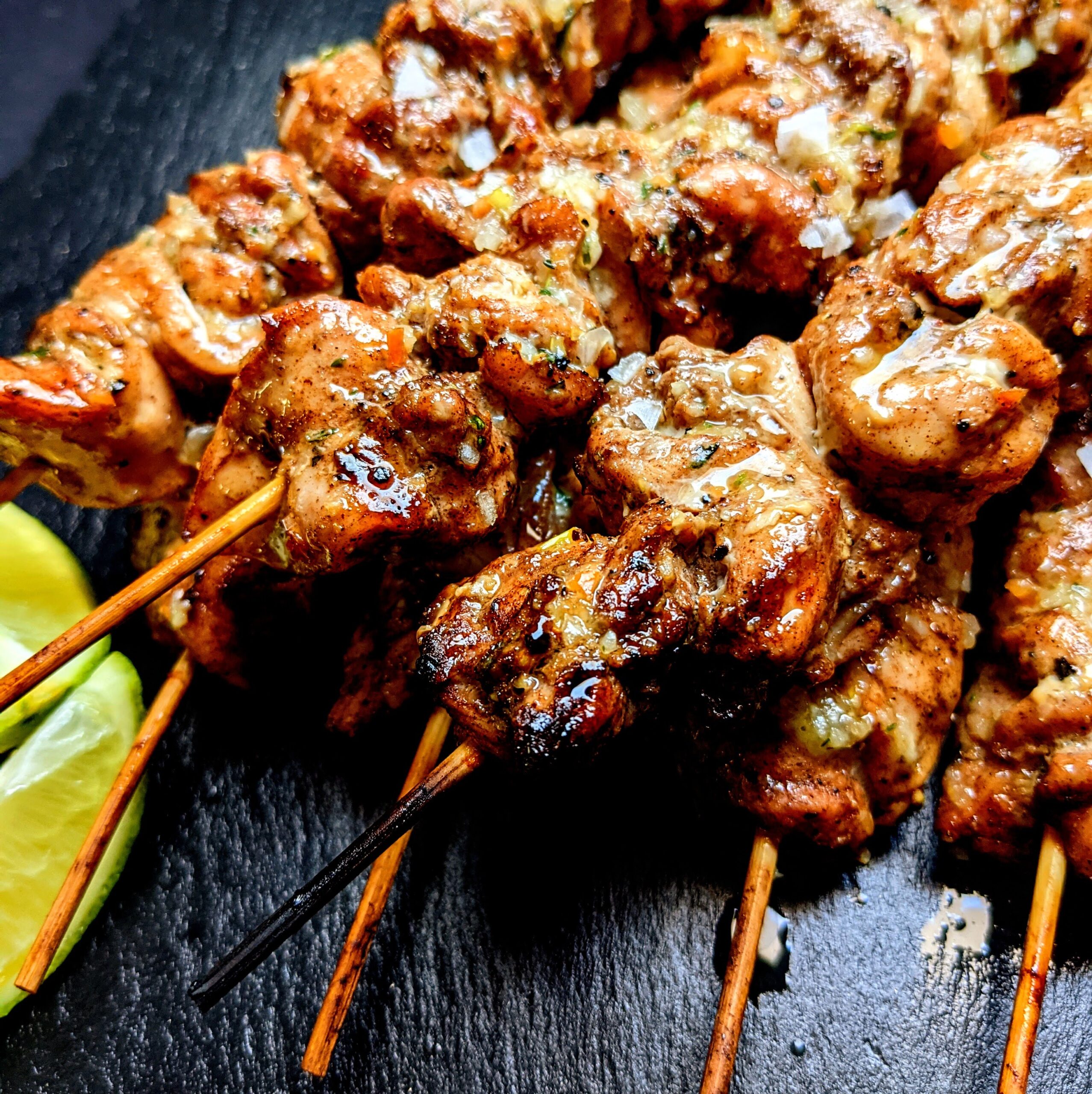 Jerk Chicken Skewers