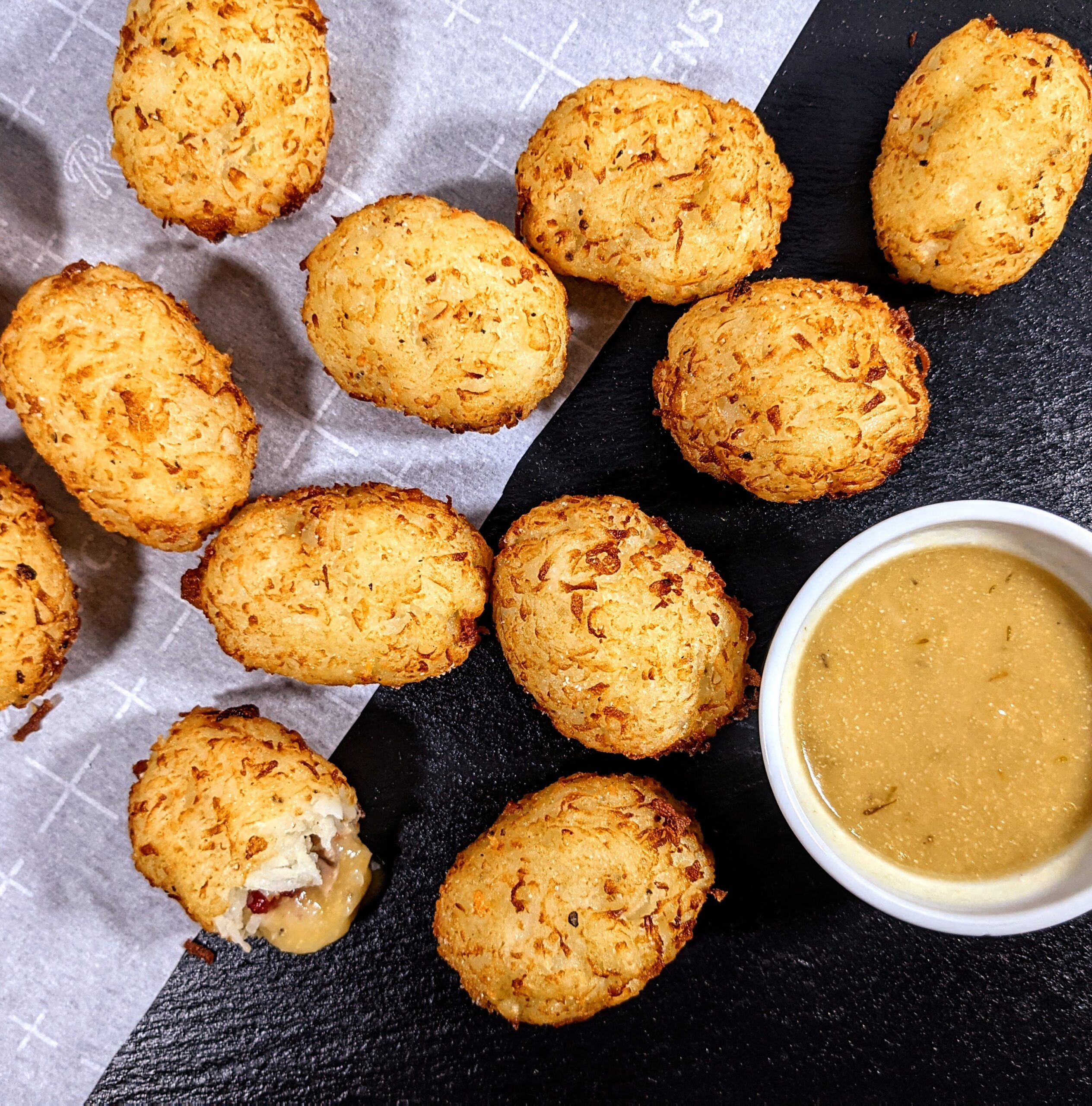 Thanksgiving Dinner Stuffed Mega Tots